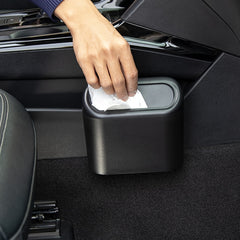 Mini Car Trash Can Storage Box Multiuse for Office Kitchen Home Stylish