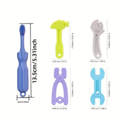 Baby Teething Toys Teether Toys For Babies 3 24 Months Silicone Tool Teether