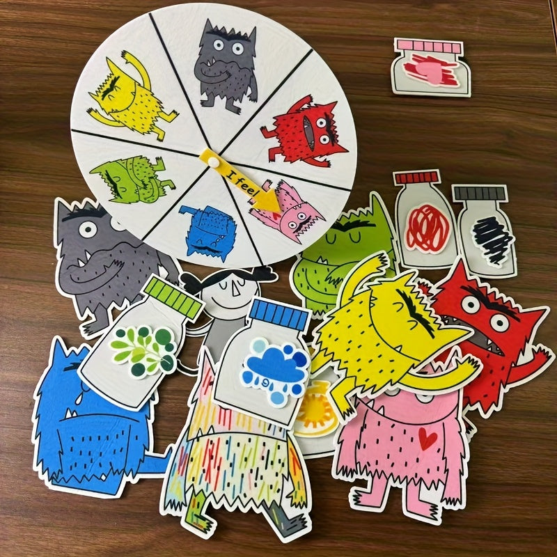 Emotional Monster Felt Board Teacher's Kit