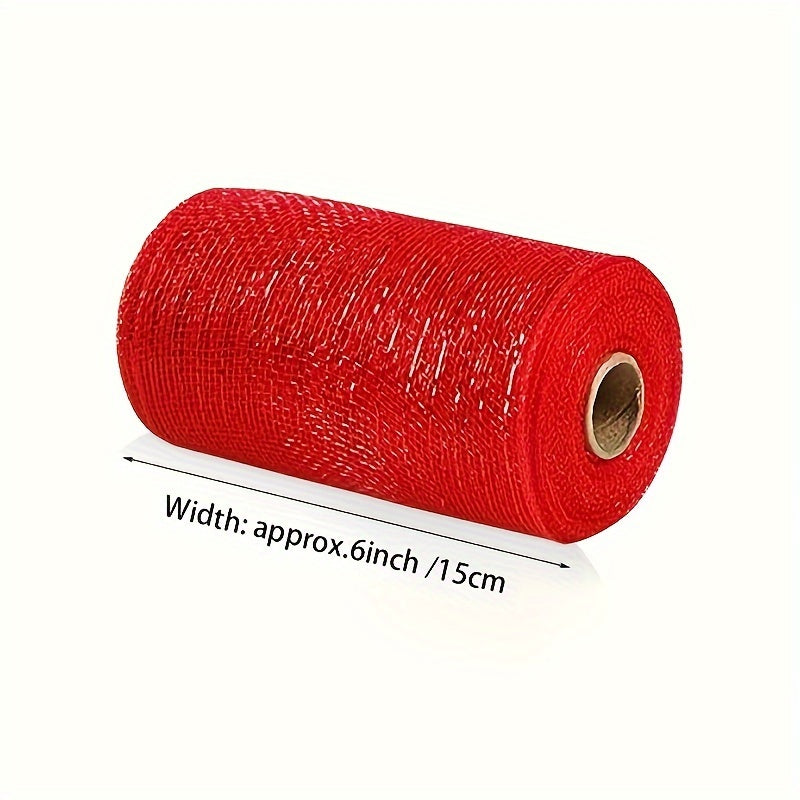 Golden Mesh Yarn Roll for Party Decoration Supplies