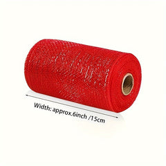 Golden Mesh Yarn Roll for Party Decoration Supplies