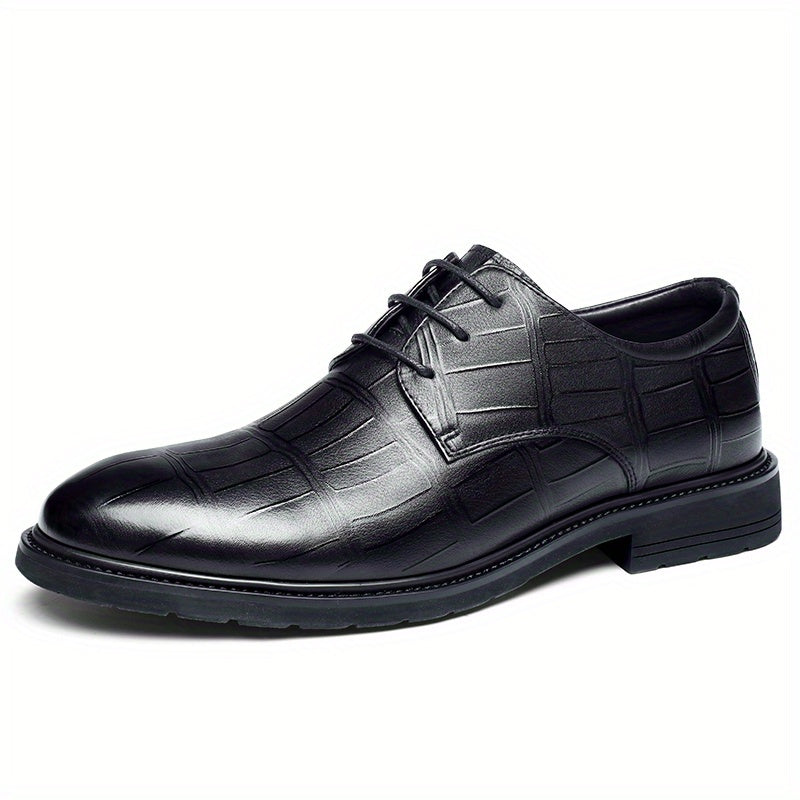 Men's Derby Shoes Lace up Front Dress Shoes Business Formal