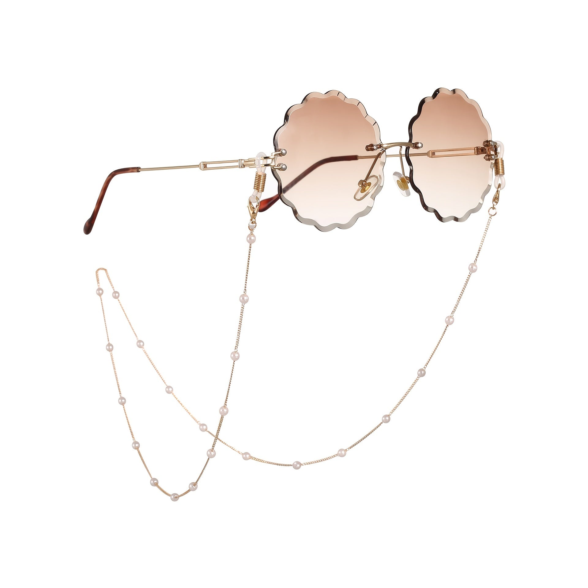 Pearl Sunglasses Chain Mask Holder Secret Santa Travel Essential