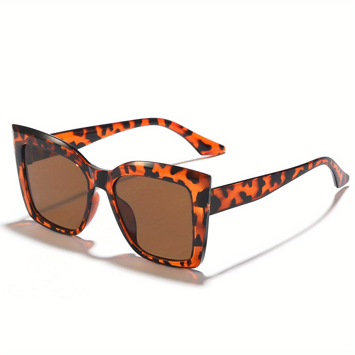 Large Frame Cat Eye Sunglasses UV Protection Stylish Sunscreen Glasses