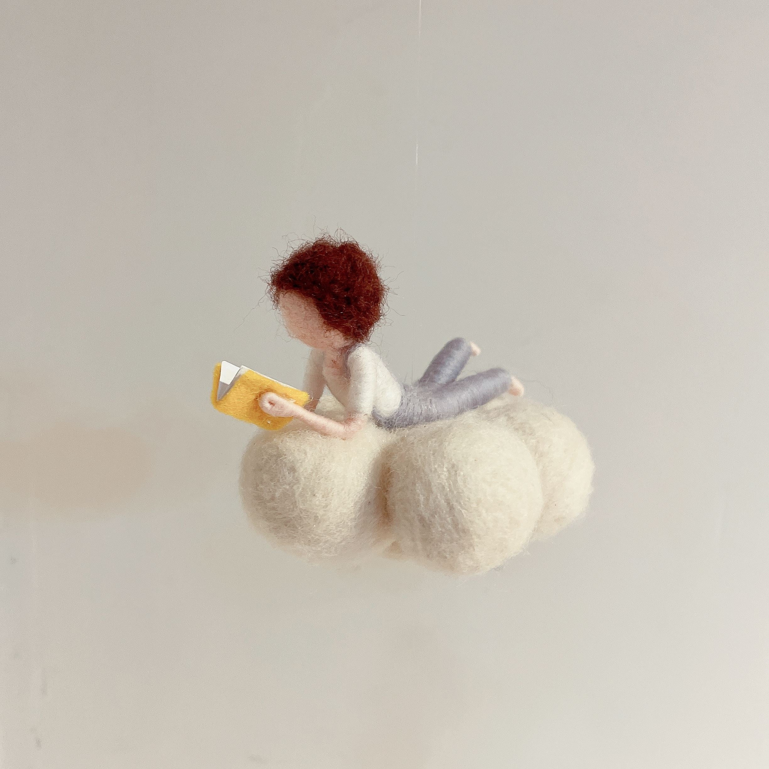 1pc Cloud Doll Wool Felt DIY Material Package 4 Styles