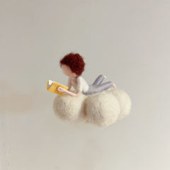 1pc Cloud Doll Wool Felt DIY Material Package 4 Styles
