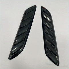 2pcs Car Air Intake Side Vent Grille Covers - Shark Look