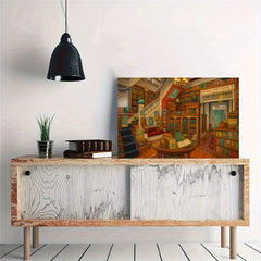 Book Lover Diamond Painting Kit - DIY Craft Set for Adults
