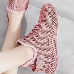 Women's Knit Sports Shoes Lightweight Outdoor Running Sneakers