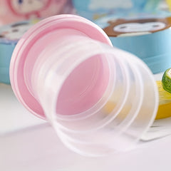Cartoon Retractable Water Cup Portable Mini Cup for Outdoor Travel