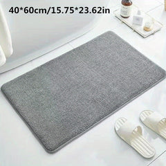 Soft Non Slip Absorbent Quick Drying Bath Rug - Durable Wear-resistant Mat