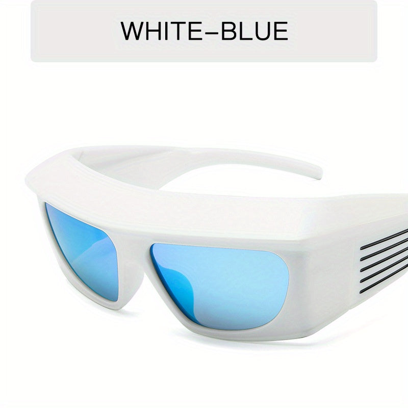 Y2K Wrap Around Sunglasses for Women Men UV400