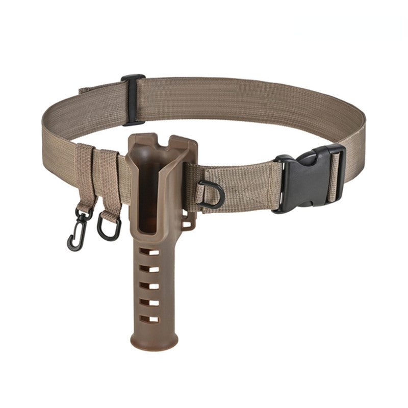 Adjustable Fishing Waist Belt With Rod Holder for Outdoor Fishing
