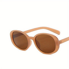 Oval Sunglasses Retro 90s Vintage Sun Shades Glasses UV400