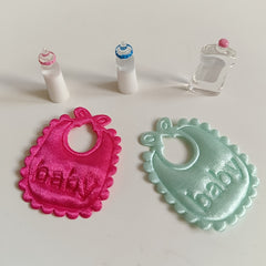 Dollhouse Food Play Scene Model Doll House with Bottle and Napkin Set