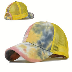 Tie Dye Hat Sun Protection Baseball Cap