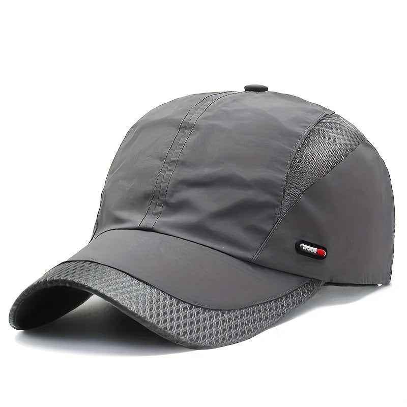 Quick Drying Baseball Cap Unisex Lightweight Waterproof Breathable Sports Cap