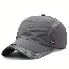 Quick Drying Baseball Cap Unisex Lightweight Waterproof Breathable Sports Cap