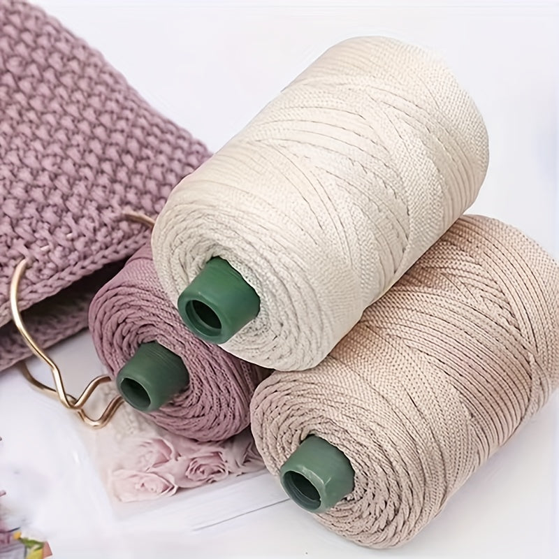 100% Polyester Viscose Thread Hand-knitted Sun Hat Yarn