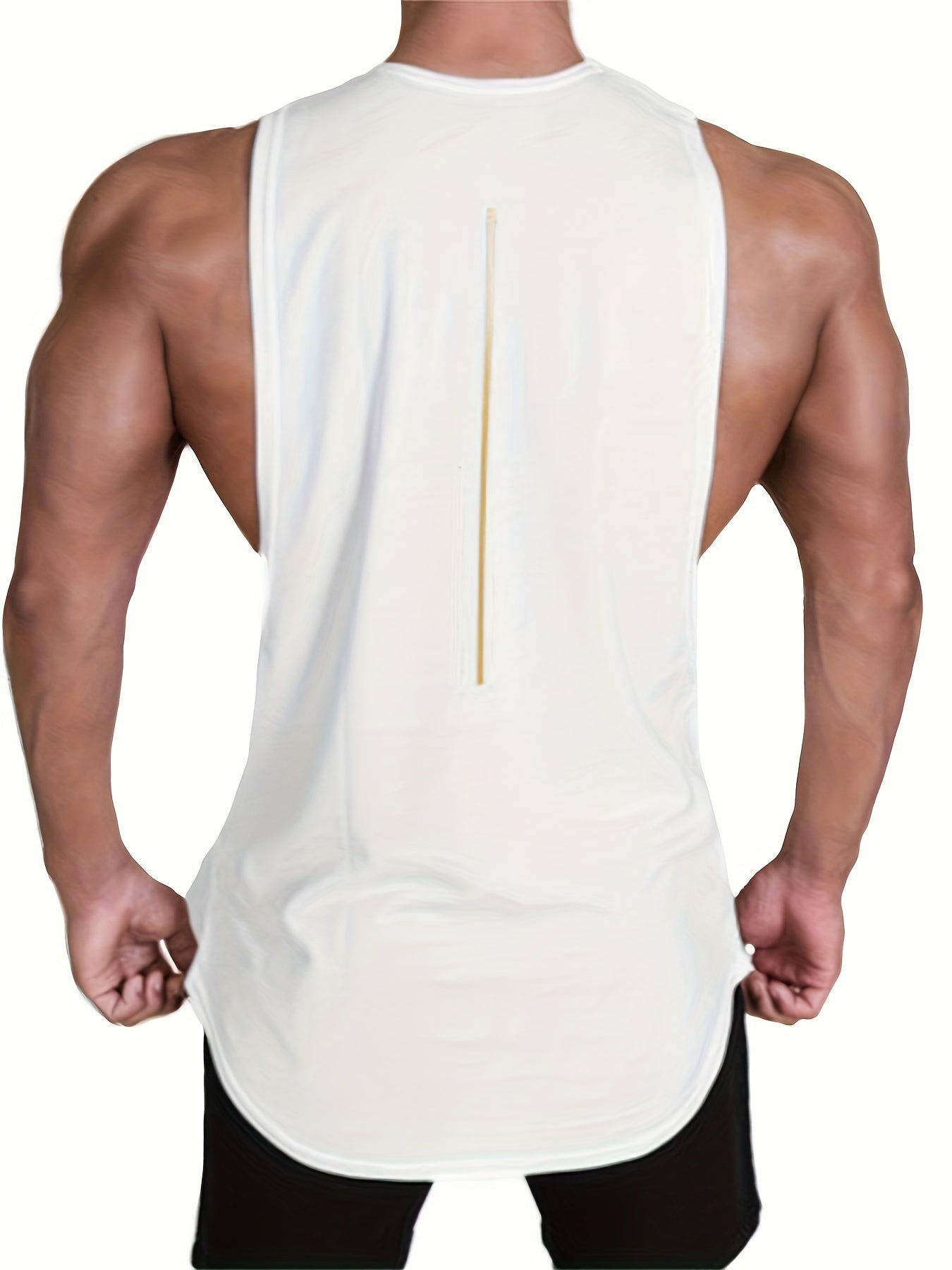 Men's Quick Dry Sleeveless Tank Top for Gym Training
