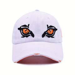 Kids' Sunshade Baseball Cap with 3D Eyes for Halloween