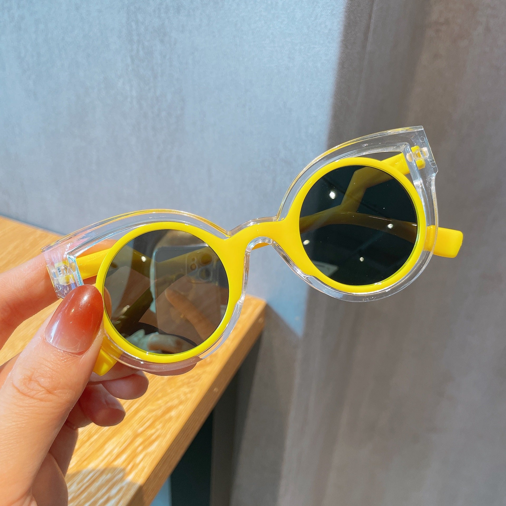 Girl's Polarized Sunglasses for Sun Protection, Baby Outdoor Sports Glasses