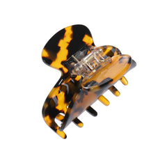 Plaid Hair Claw Clip Acetic Acid Tortoiseshell Non Slip Strong Grip