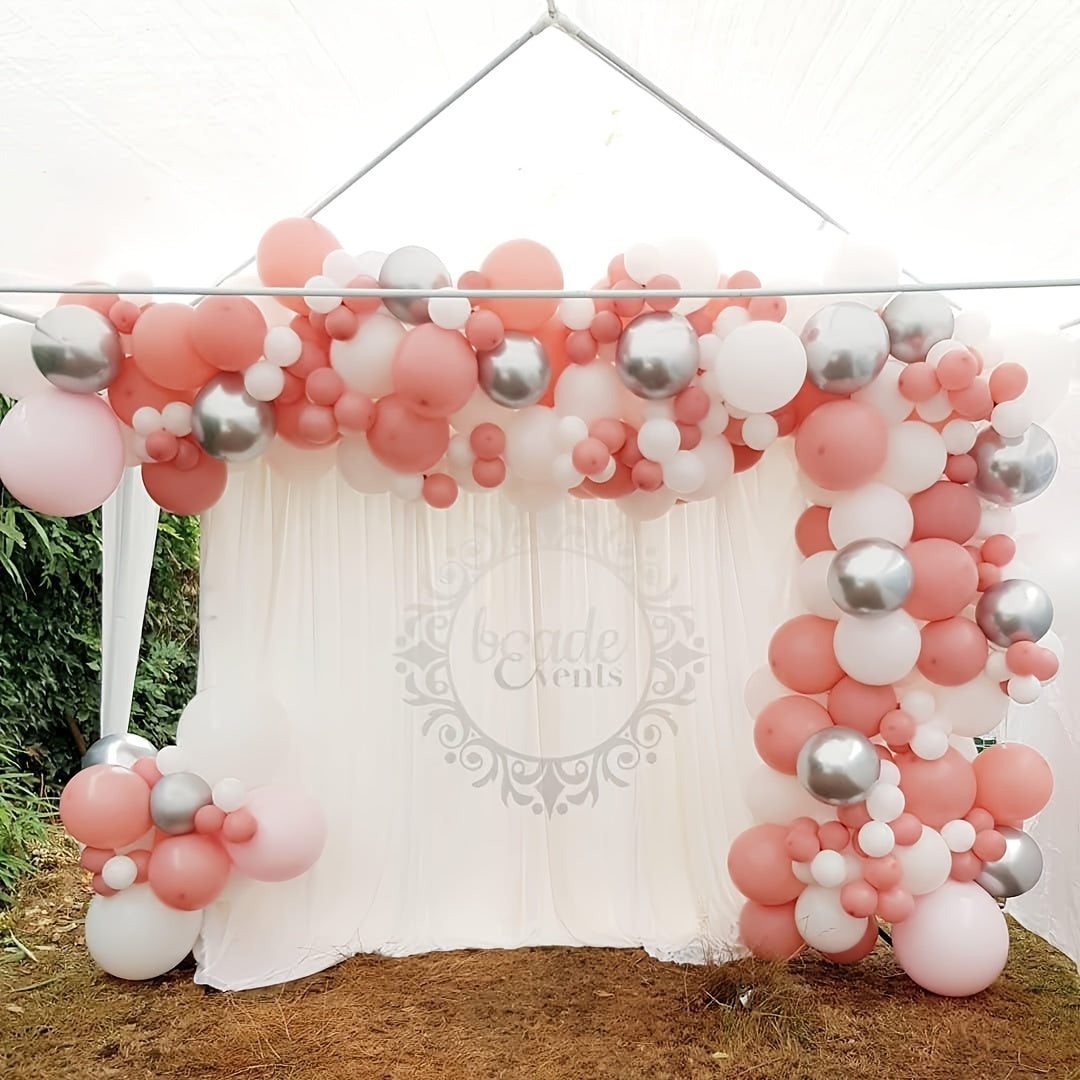 85pcs Dusty Pink Balloons Garland Arch Kit 12 7 25 4 30 48 45 72 Cm