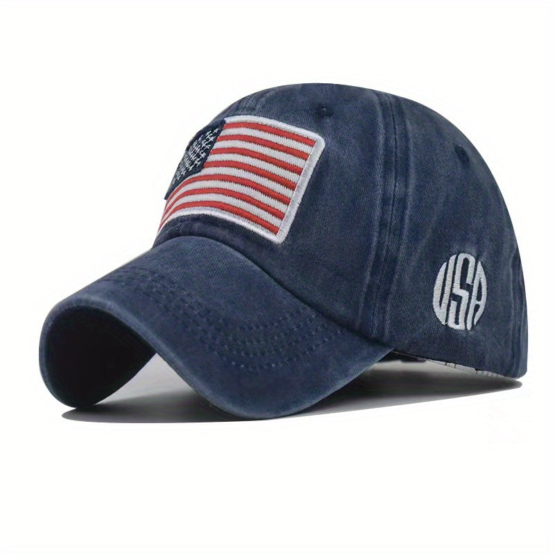 American Flag Baseball Cap One Size