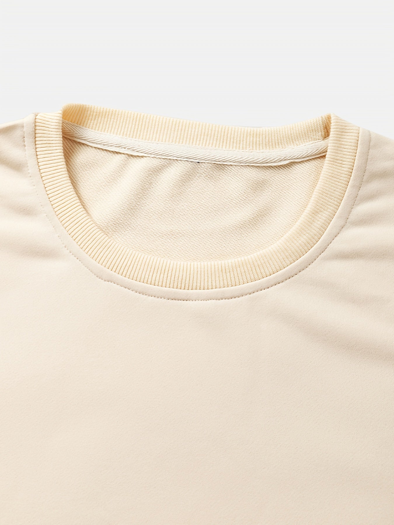 Letter Graphic Print Sweatshirt Long Sleeve Crew Neck Pullover Sweatshirt