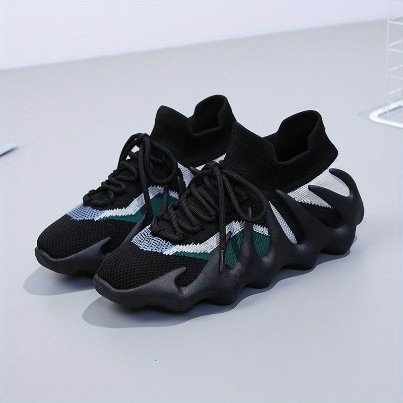 Octopus Sole Women's Walking Shoes Lightweight Lace Up Sneakers