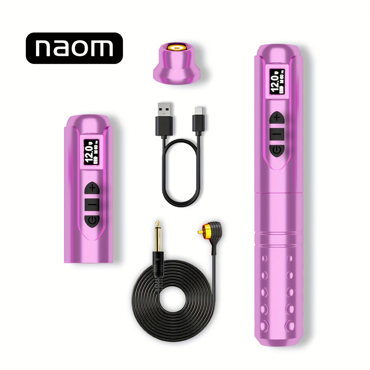 Pink Microblading Tattoo Pen Machine Eyebrow Semi Permanent Makeup Pen