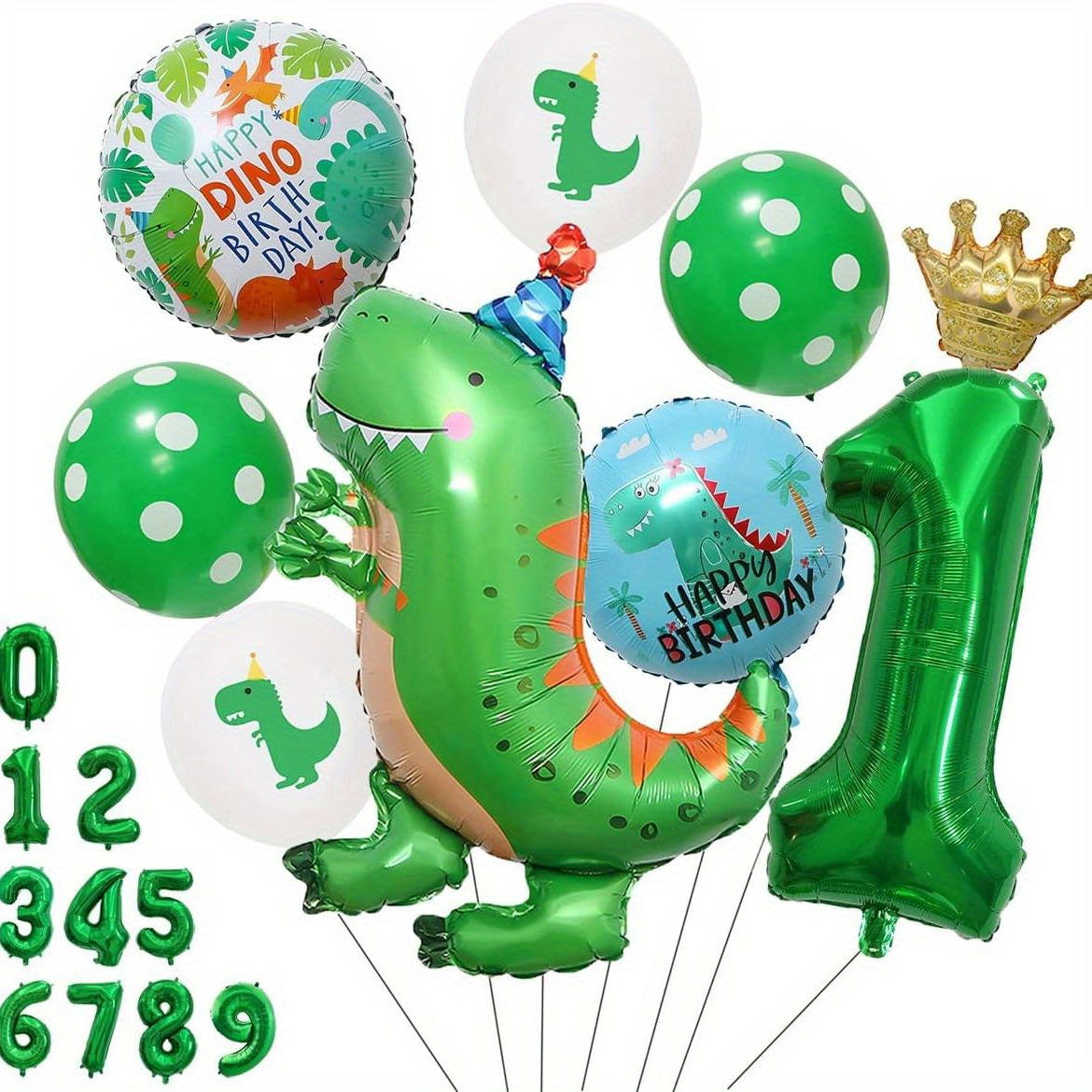 Dinosaur Birthday Balloons Dinosaur Party Decorations Dinosaur Balloon Sets