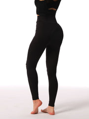 Women's Skinny Ripped Yoga Pants for Sports and Fitness
