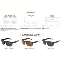 MAXJULI Men's Polarized Outdoor Glasses