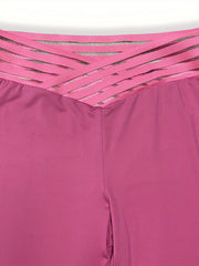  Women's High Rise Straight Leg Pants