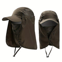 1pc Unisex Sun Protection Baseball Cap for Fishing
