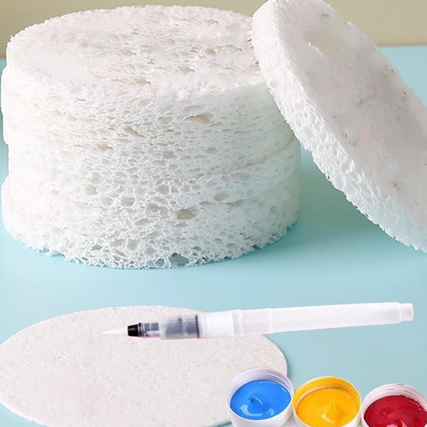 28pcs Foam Texture Painting Paper