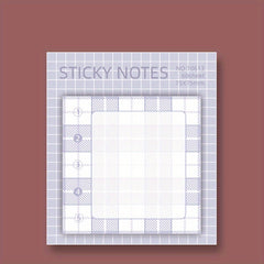 Plaid Sticky Notes 60 Sheets Student Notepad Creative N Times Stickers