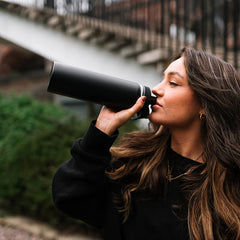 1000ml 32oz Stainless Steel Insulated Water Bottle with Spout Lid