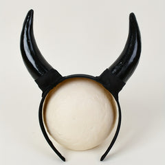 Horn Head & Halloween Party Dress-Up Devil Satan Headgear