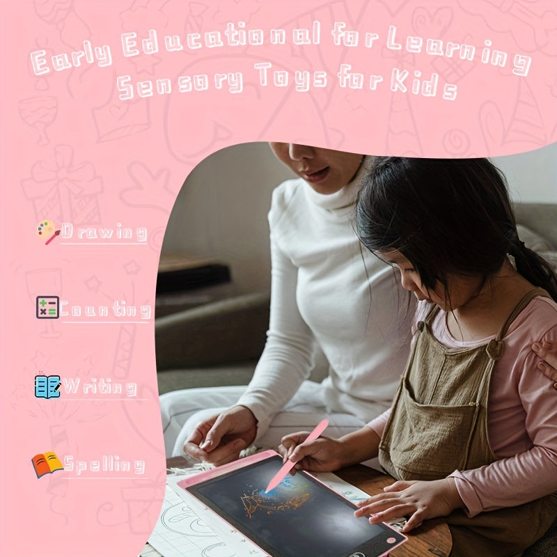 21 59 Cm Colorful LCD Writing Tablet For Kids Educational Birthday
