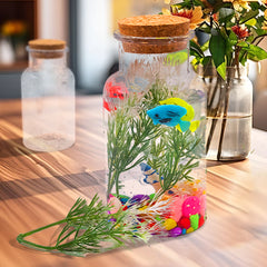 3 in 1 DIY Terrarium Kit Create Your Own Mini Garden with Bottles Rocks Decor