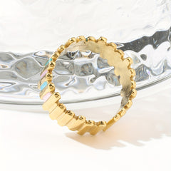 Stainless Steel Stylistic Ring W001
