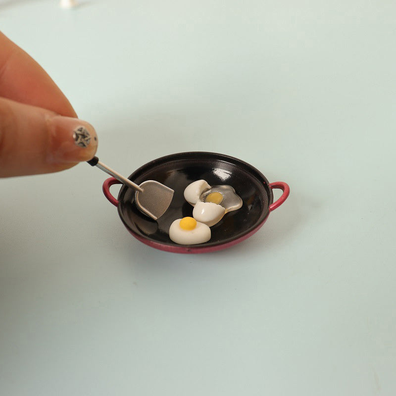 Mini Kitchen Utensil Set for Dollhouse Decoration