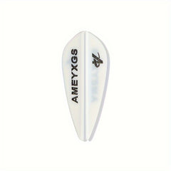 50pcs 7.62cm Arrow Vanes Rubber Feather Fletches for DIY Archery