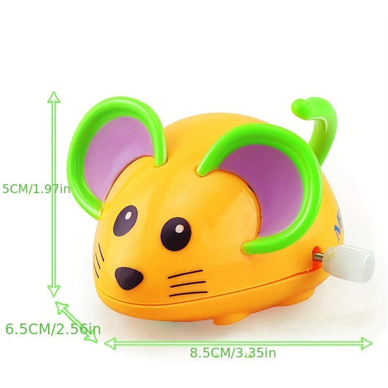 Random Wind up Mouse Toy Funny Animal Educational Toy for Kids Teens Adults