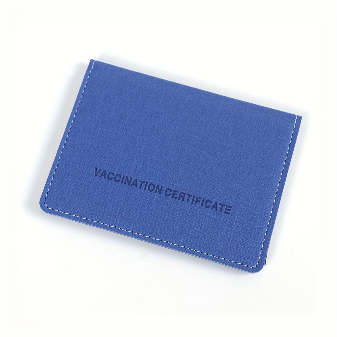 PU Leather Card Holder for Vaccination and Passport