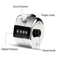 Metal Mechanical Counter Handheld Counter Counting Recorder