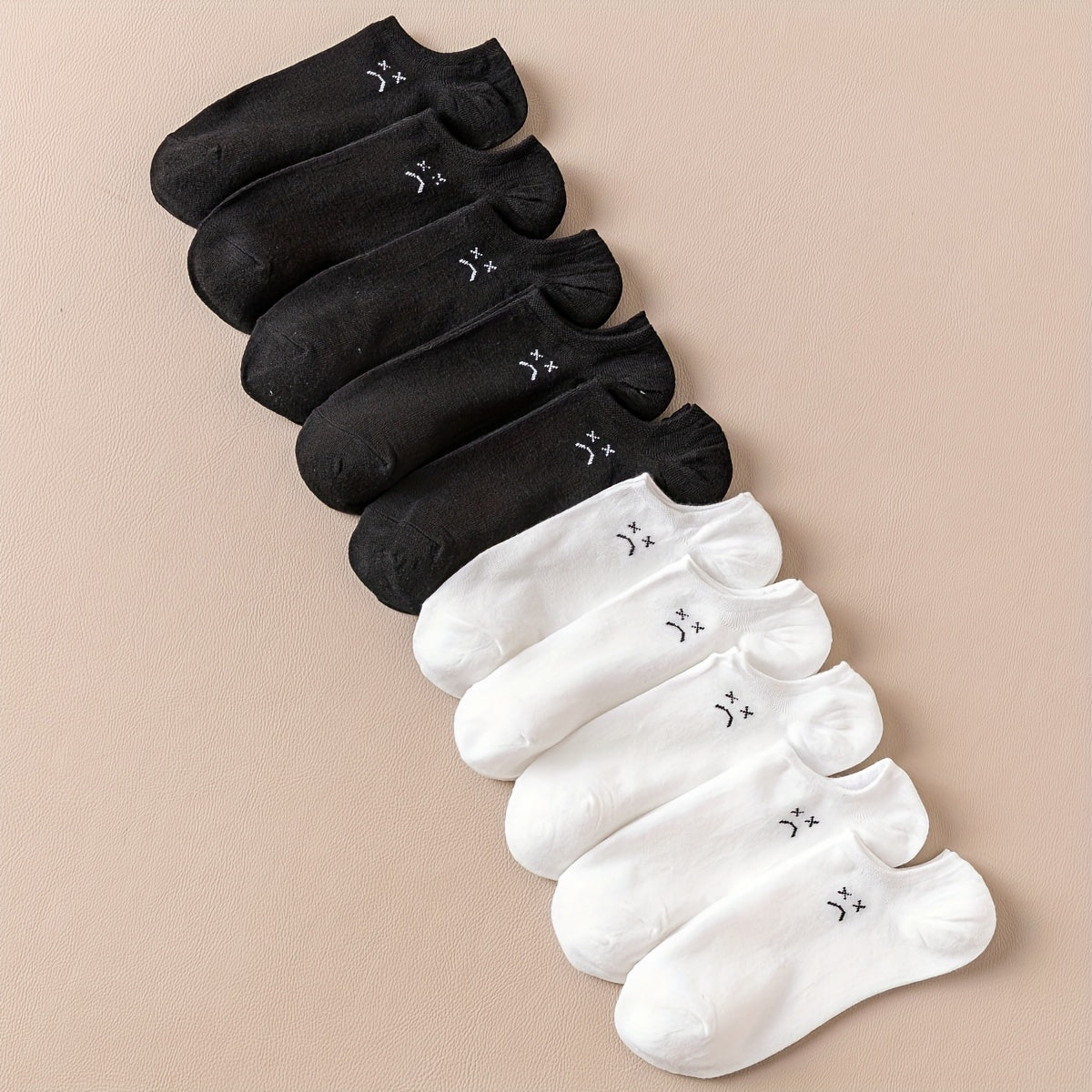 10 Pairs Cartoon Print Low Cut Ankle Socks Women's Stockings